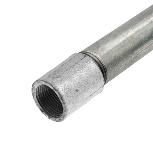   DN15 (1/2" NB) HEAVY WT EN10255 SCREWED & SOCKETED GALVANISED PIPE