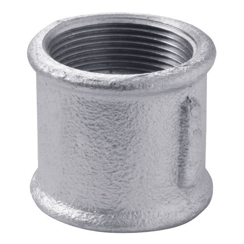   DN15 (1/2" NB) BSP GALVANISED MALLEABLE IRON SOCKET