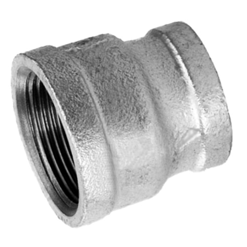   DN15 X  8 (1/2" X 1/4" NB) BSP GALVANISED MALLEABLE IRON REDUCING SOCKET