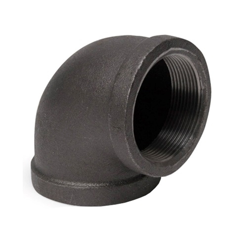   DN40 (1.1/2" NB) BSP BLACK MALLEABLE IRON FXF ELBOW 90°