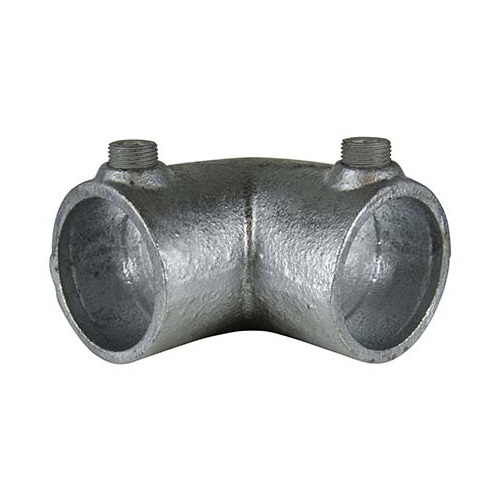 KC-125-B (1" NB) HANDRAIL CLAMP 90° ELBOW GALVANISED 