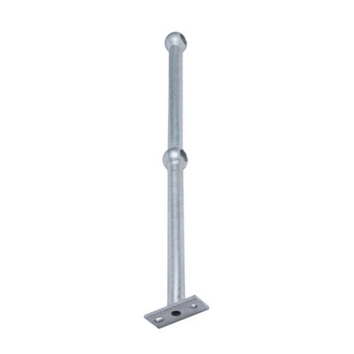 KC-S1-B (1" NB) GALVANISED FLAT BASE HANDRAIL STANDARD (550mm CENTRES)