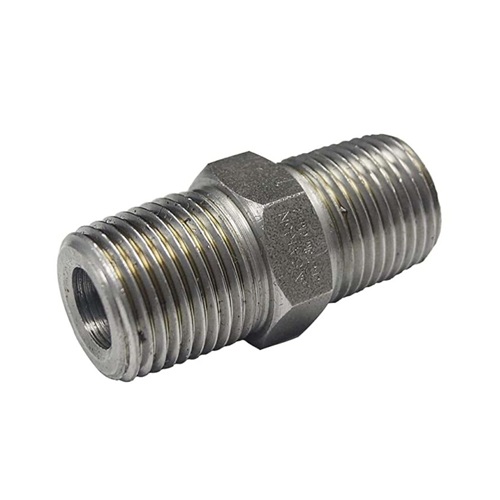   DN15 (1/2" NB) NPT 3000# FS HEXAGON NIPPLE A105N