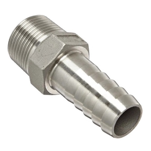   DN15 (1/2" NB) 150# MALE X 1/2" HOSETAIL SS 316