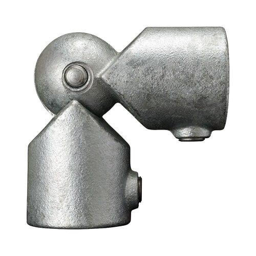 KC-166-C (1.1/4" NB) HANDRAIL CLAMP SWIVEL ELBOW  GALVANISED