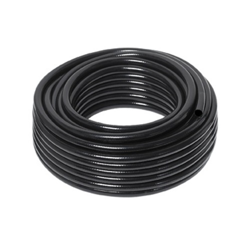   12.70mm (1/2") ID BLACK MEDIUM DUTY PVC BRAIDED HOSE (30 MTR)