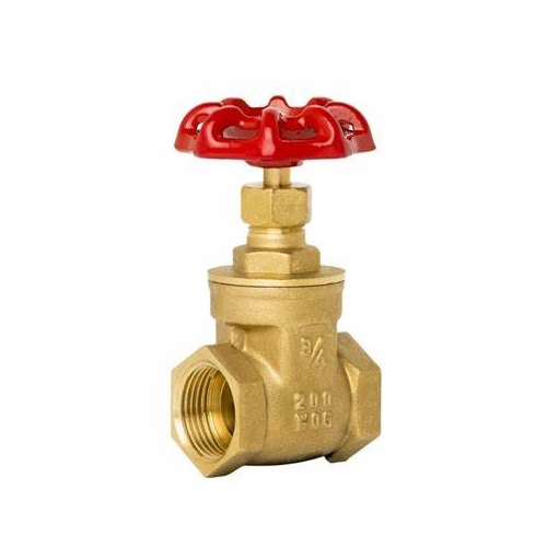  DN100 (4" NB) BSPP (FXF) HANDWHEEL OP. GATE VALVE BRASS