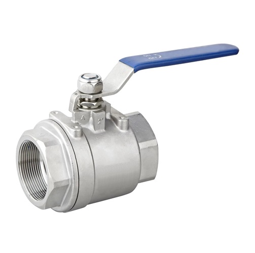    DN8 (1/4" NB) BSPP (FXF) 2PC FB BALL VALVE LEVER OP. SS 316