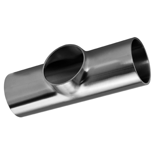 1.50" OD HYGIENIC PULLED EQUAL TEE POLISHED 1.5mm THK SS 316