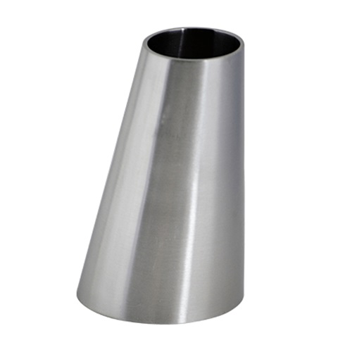 1.50" X 1.00" OD HYGIENIC ECCENTRIC REDUCER POLISHED 1.5mm THK SS 316