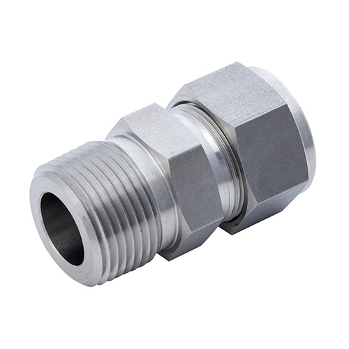    12.7mm OD (1/2" OD) COMPRESSION X DN15 (1/2" NB) MALE NPT X ADAPTOR T.F. SS 316 