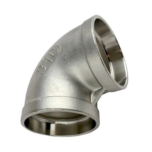   DN25 (1" NB) SOCKET WELD 150# ELBOW 90° SS 316