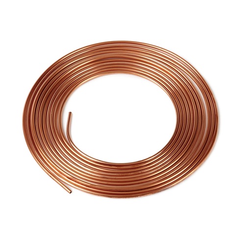 [COP-6.35-0.91-30M]     6.35mm OD (1/4" OD) X 0.91mm (20 Gauge) WALL COPPER TUBE (30m COIL)