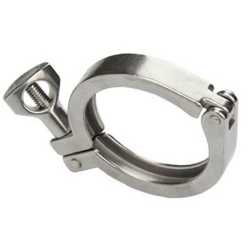 [SS-TRI-HDC-12.7-304] 0.50" OD (1/2" OD) HEAVY DUTY TRI CLAMP SS 304 (TRI-CLAMP PART 2 OF 3)